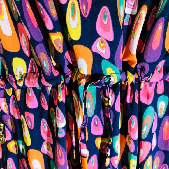 Boutique-Tracy Negoshian Hopper Dress Gumdrop Gray - Picture 4 of 8